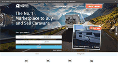 Desktop Screenshot of caravansforsale.co.uk